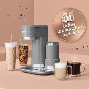Mr Coffee single serve coffee with frother